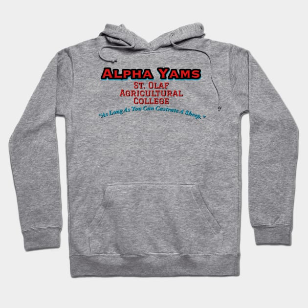 Alpha Yams Hoodie by Golden Girls Quotes